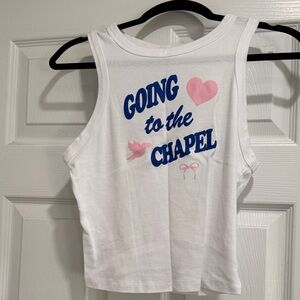 Going to the chapel tank top